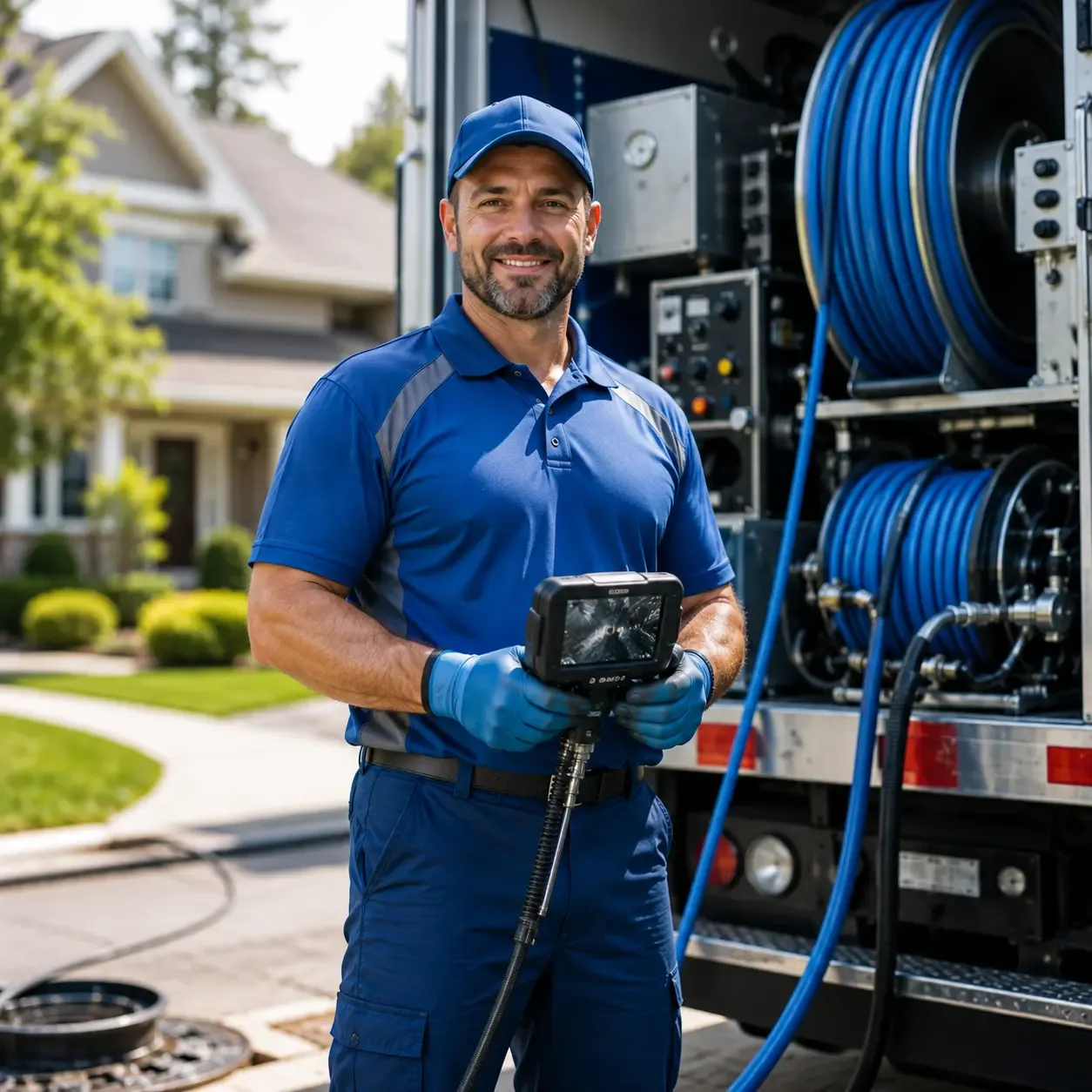 Local outdoor drain cleaning specialists in Cameron, TX